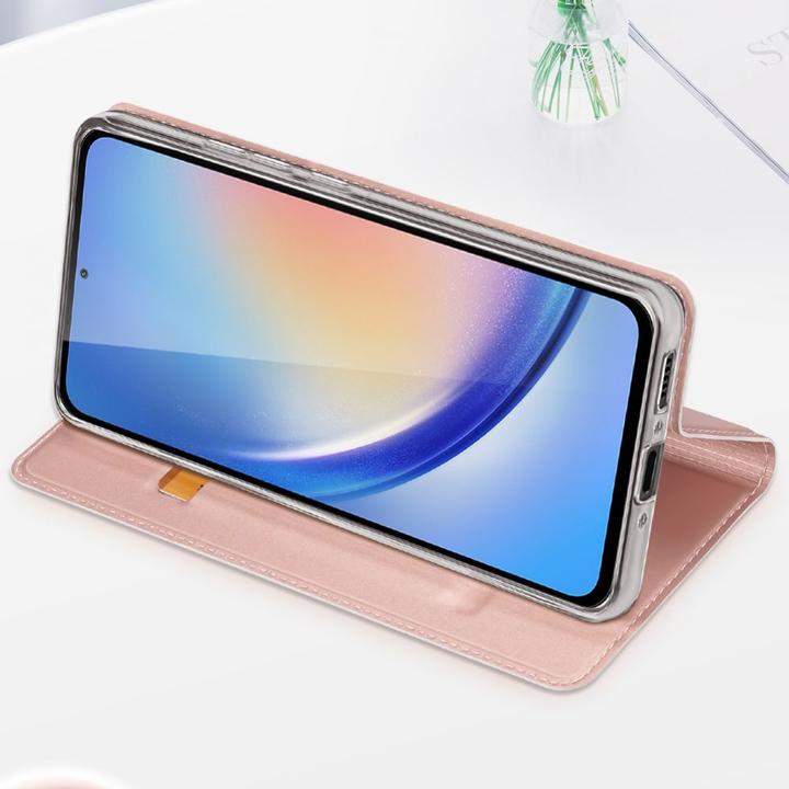 Immagine prodotto Dux Ducis Custodia a libro Skin Pro per Samsung A35 5G - rosa (Samsung Galaxy A35)