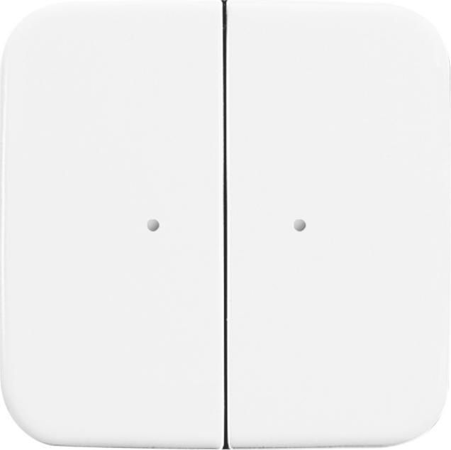 Actual product image Busch-Jaeger WaveLINE 2-channel wall transmitter 2CKA006730A0047