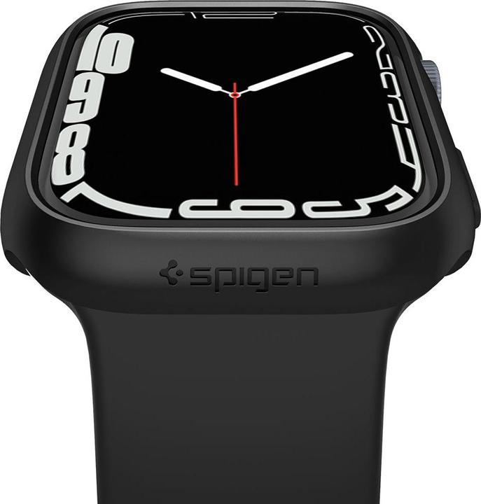 Produktbild Spigen Smartwatch Apple 7 Bildschirmrahmen, Schwarz, 45 mm