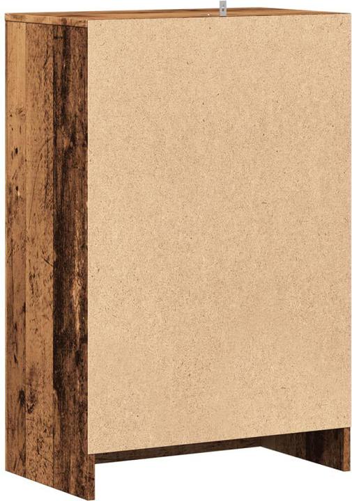 Image du produit VidaXL Schuhschrank Schuhregal Schuhaufbewahrung Schuhkommode Altholz-Optik (60 x 35 x 92 cm)