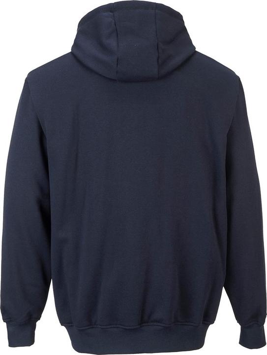 Actual product image Portwest Mens FR81 Hooded Full Zip Hoodie (4XL)
