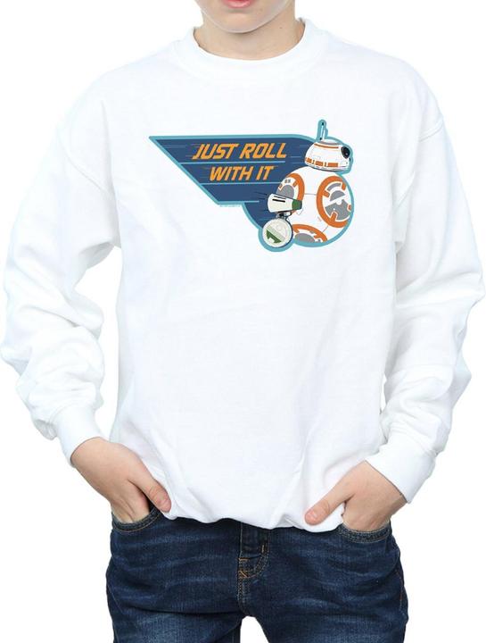Produktbild Star Wars DO & BB8 Just Roll With It Sweatshirt Jungen (140, 146)