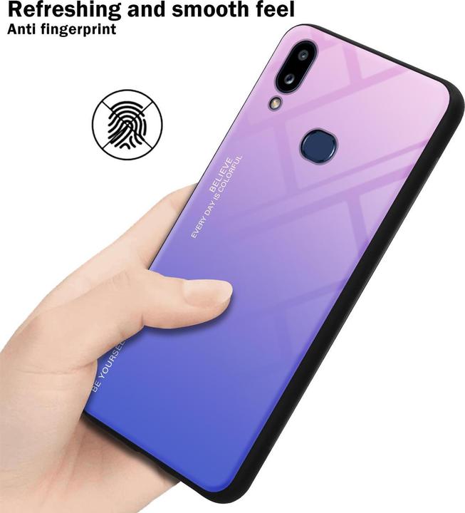 Productafbeelding Cadorabo TPU 2 kleuren glasdekking (Samsung Galaxy A10s, Samsung Galaxy M01s)