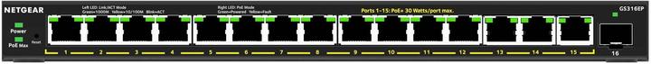 Produktbild Netgear GS316EP (16 Ports)