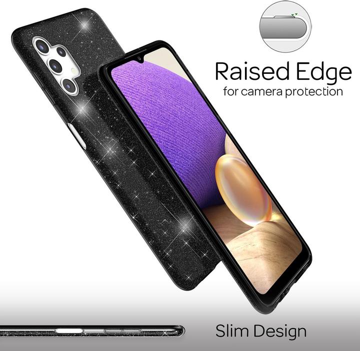 Immagine prodotto Nalia Custodia per cellulare Glitter (Samsung Galaxy A32 5G)