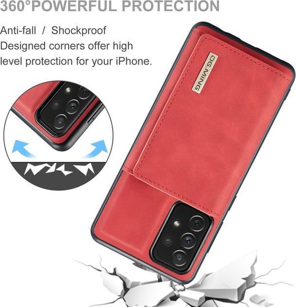 Actual product image Dg.Ming M1 Series Hardcase with Detachable Wallet (Samsung Galaxy A73 5G)