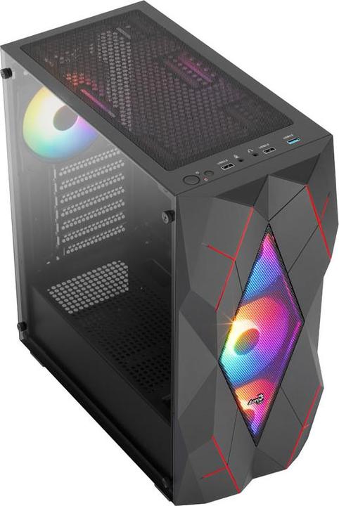 Actual product image AeroCool Volcan-G-BK-v1 (ATX, Mini-ITX)