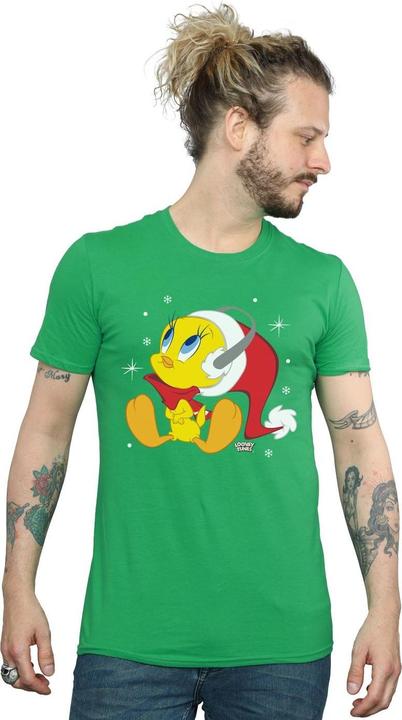 Produktbild Looney Tunes Christmas Tweety TShirt (L)