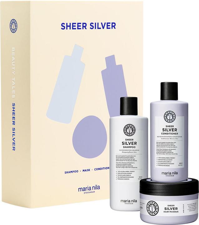 Maria Nila Sheer Silver Holiday Box (Haarpflege set)
