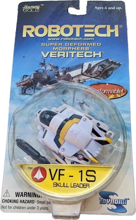 Actual product image ToyBiz ROBOTECH VF-1S Toy Nami Robotech Macross SD Loyfocker Machine Transformation Robot Pull Back Figure