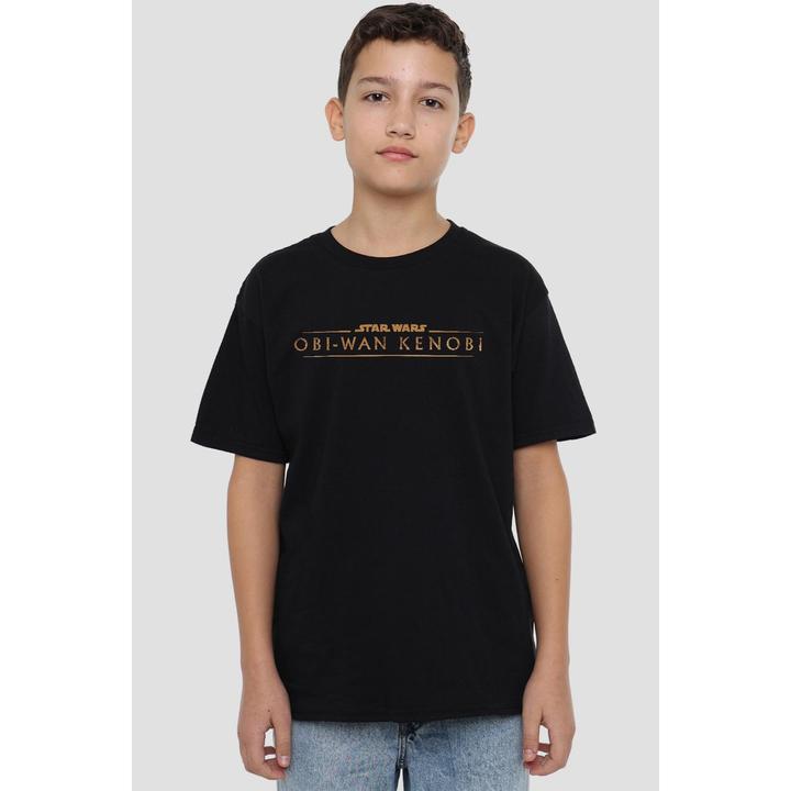 Actual product image Star Wars Childrens/Kids Obi Wan Kenobi Logo T-Shirt (104)