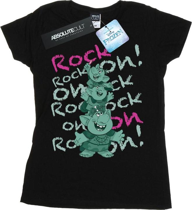 Immagine prodotto Disney Frozen Trolls Rock On Maglietta Donna (S)