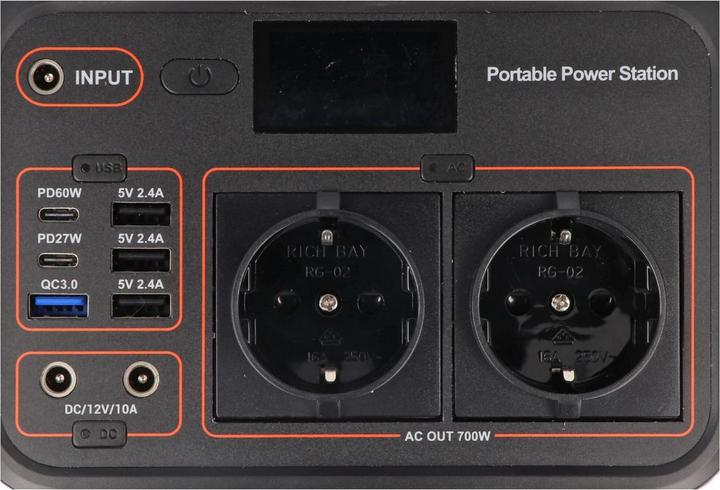 Actual product image AccuCell Powerbank XXL (648 Wh, 21 kg)