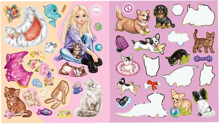 Produktbild Magni DEPESCHE TOPModel Stickerworld KITTY and DOGGY