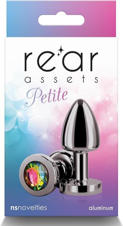 Produktbild NS Novelties Small Anal Plug Rear Assets Aluminum Butt Plug for Beginners Metal Anal Toy with Gem Petite Size (Gu