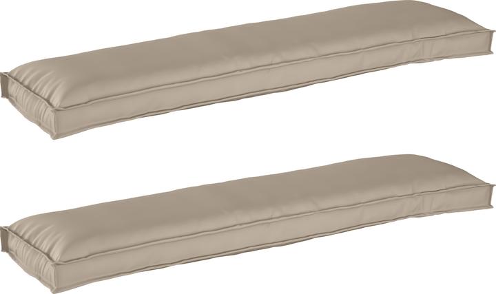 VidaXL Outdoor cushion taupe polyester extra long cushion rectangular