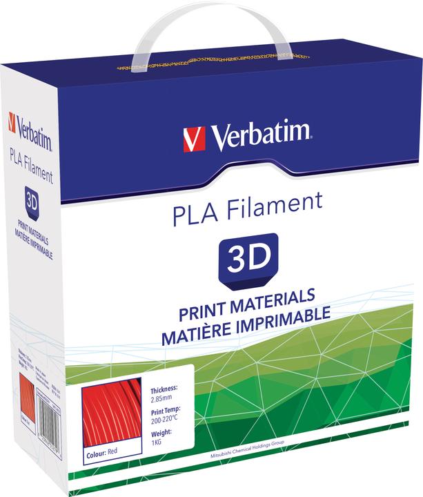 Produktbild Verbatim Filament (PLA, 2.85 mm, 1000 g, Rot)