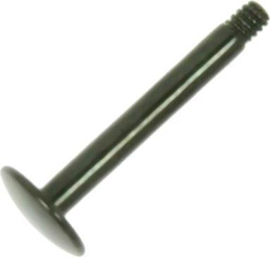 Produktbild Bijouteria 1.2mm Titan Piercingteil (PVD Beschichtung (schwarz), Titan)