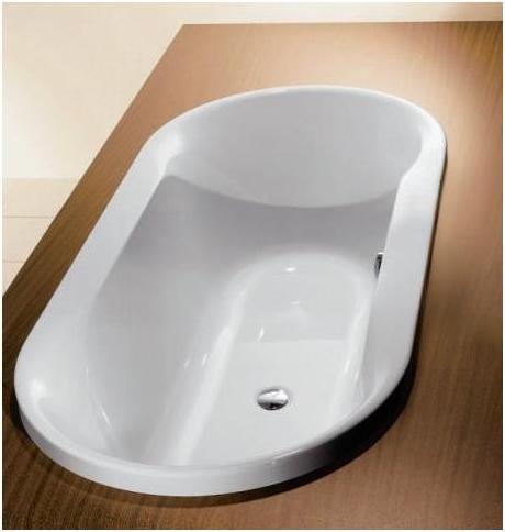 Produktbild Hoesch Oval-Badewanne SPECTRA 1900x800x470mm we (190 l, 190 cm, 80 cm)