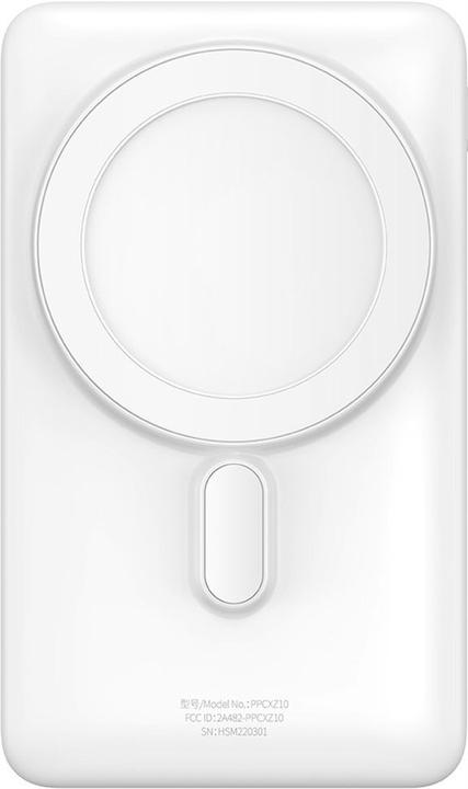 Productafbeelding Baseus Powerbank Magnetic 10000mAh 20W (wit) (10000 mAh, 20 W, 38.50 Wh)