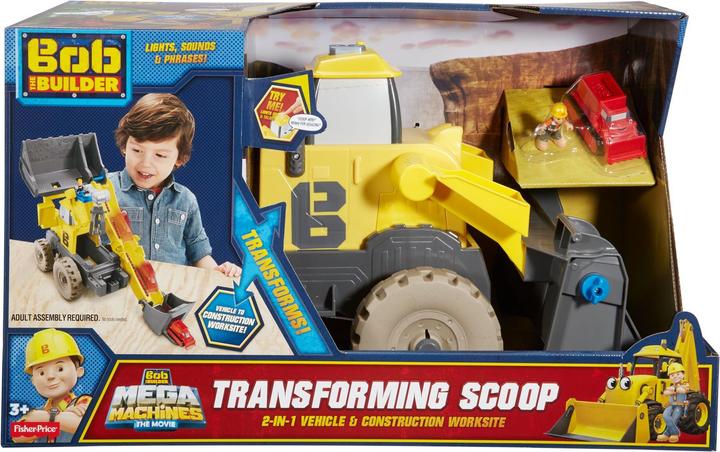Produktbild Fisher-Price Bob der Baumeister Sprechender Verwandlungsspass Baggi (D)