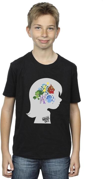 Image du produit Disney - T-shirt INSIDE OUT HEAD SILHOUETTE - Garçon (152, 158)