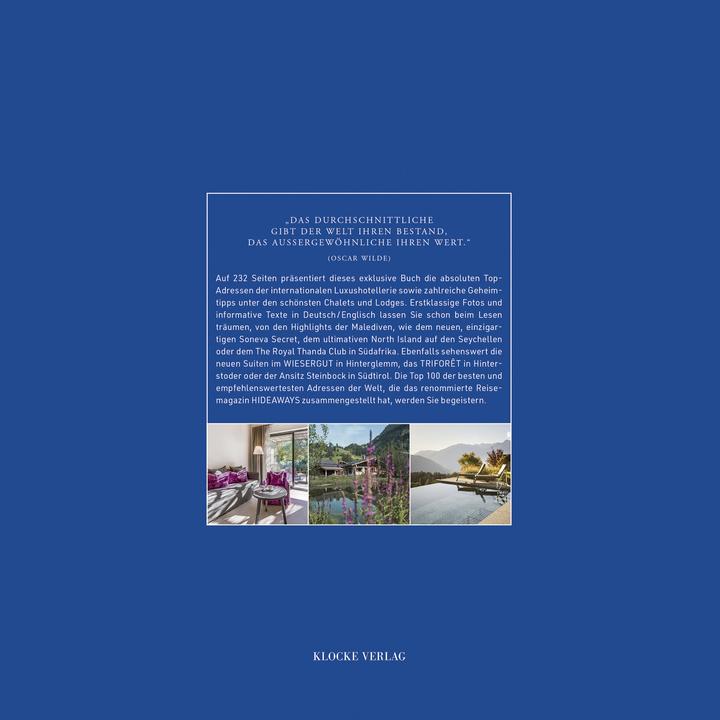 Image du produit Hideaways Hotels 2024/2025 (Allemand, Anglais, Gabriele Isringhausen, Andrea Bala, Anna-Lena Eswein, Günter Standl, Ydo Sol, 2024)