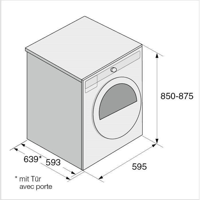 Immagine prodotto Asko T409HS.W (9 kg, A destra, Modificabile)