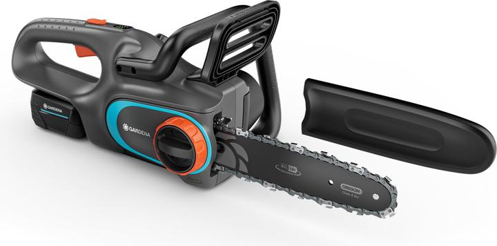 Produktbild Gardena Akku-Kettensäge PowerSaw 250/18V P4A Ready-T-U Set (Akku Kettensäge)