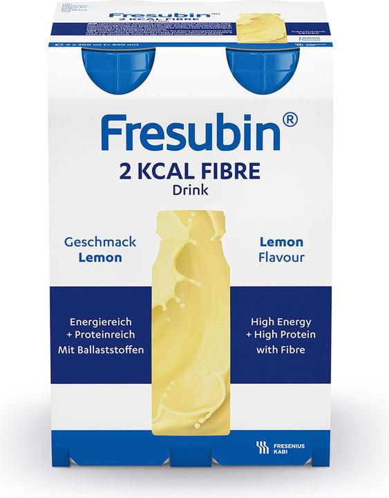 Produktbild Fresubin 2 kcal Fibre DRINK Lemon (4x200ml) (Zitrone, 4 x)