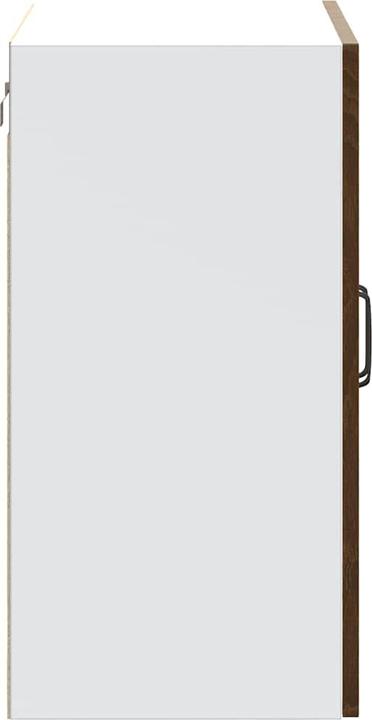 Produktbild VidaXL Küchen-Hängeschrank mit Glastür Kalmar Braun Eichen-Optik (80 x 31 x 60 cm)