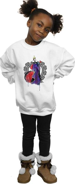Actual product image Disney Girls Villains Maleficent Sketch Sweatshirt (140, 146)