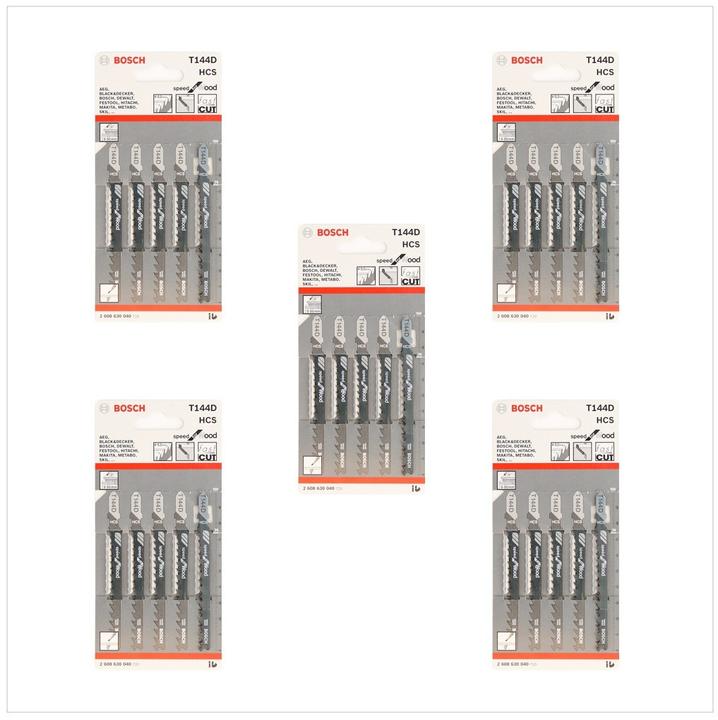 Actual product image Bosch Professional Zubehör T 144 D, pack of 25