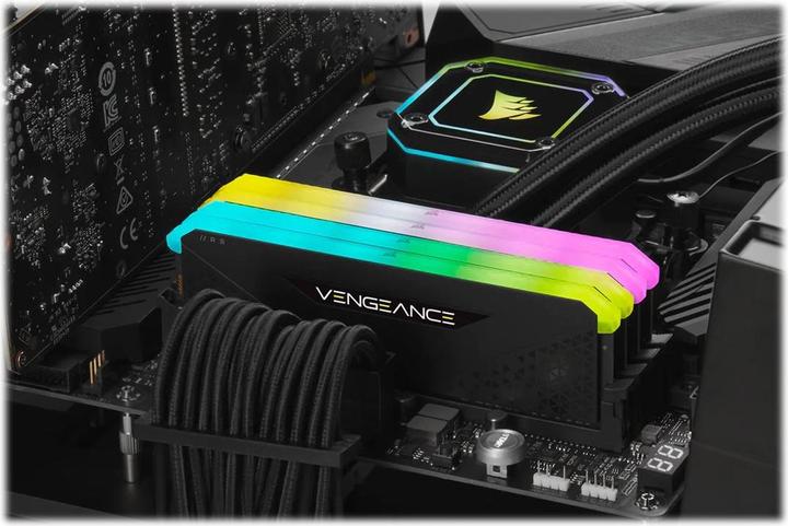 Productafbeelding Corsair Vengeance RGB RS (2 x 8GB, 3200 MHz, DDR4 RAM, DIMM 288 pin)