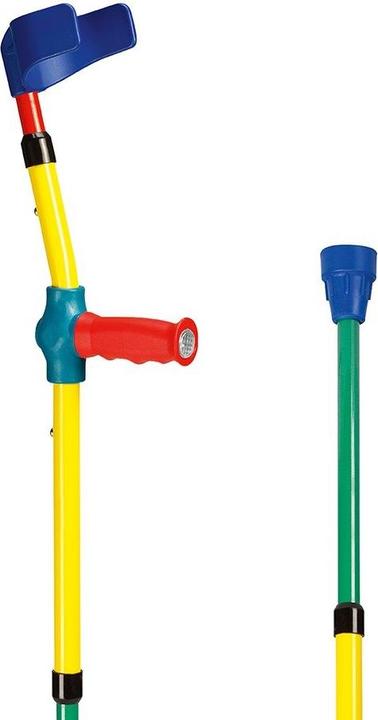 Immagine prodotto Sahag béquille enfants poignée ergo soft multicolor -100kg bouton-poussoir 2 réflecteurs