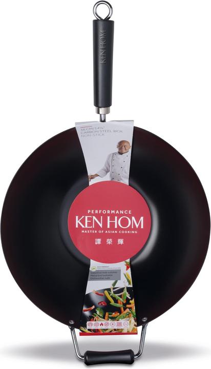 Actual product image Ken Hom performance wok (36 cm, Wok, Steel, Iron)