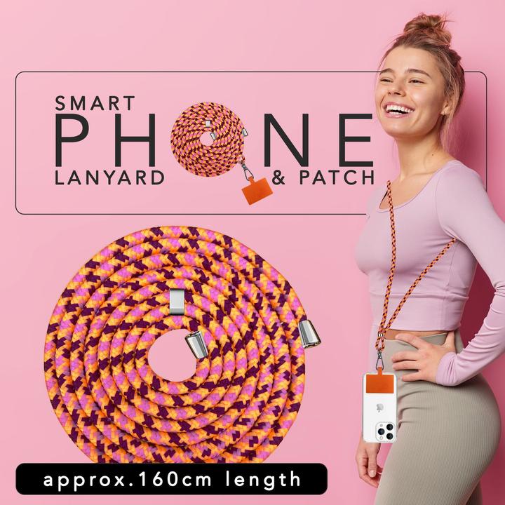 Image du produit Nalia Chaîne universelle pour téléphone portable à porter autour du cou avec pad