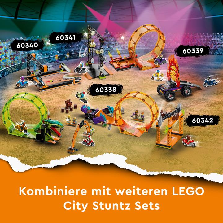 Actual product image LEGO Stunt show double looping (60339, LEGO City)