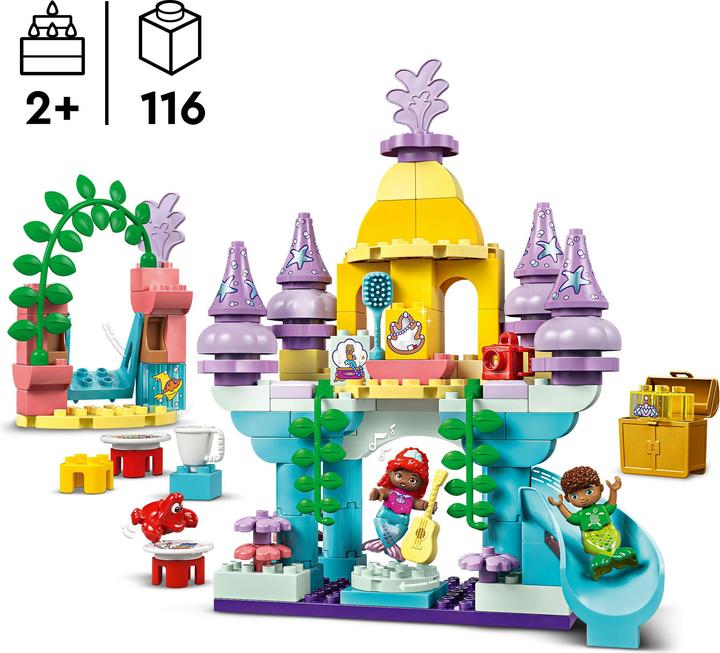 Produktbild LEGO Arielles magischer Unterwasserpalast (10435)