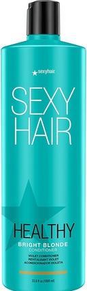 Image du produit Sexy Hair SexyHair Healthy Bright Blonde Violet Shampooing/Conditionneur Aide à contrer la brillance SLS et (999.58 ml)