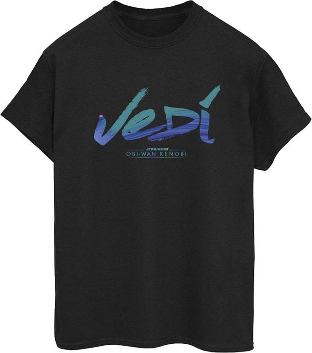 Produktbild Star Wars ObiWan Kenobi Jedi Painted Font TShirt (M)