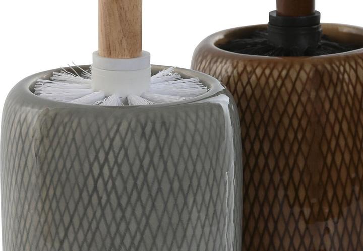 Immagine prodotto Esprit Toilettenbürste Home Braun Grau Polyäthylen Steingut 11 x 11 x 40 cm (2 Stück)