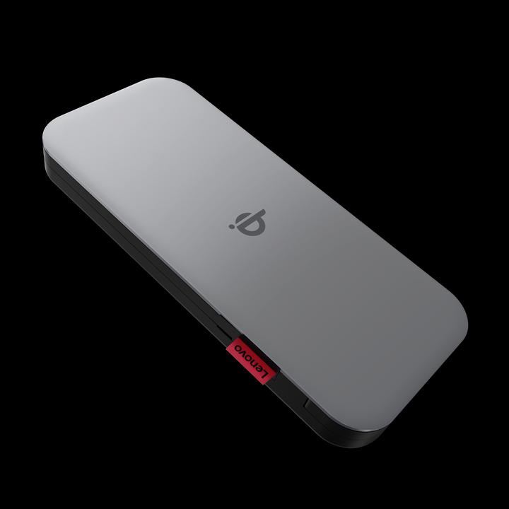Actual product image Lenovo Go USB-C Mobile Power Bank + Qi Wireless (10000 mAh, 27 W, 38.50 Wh)