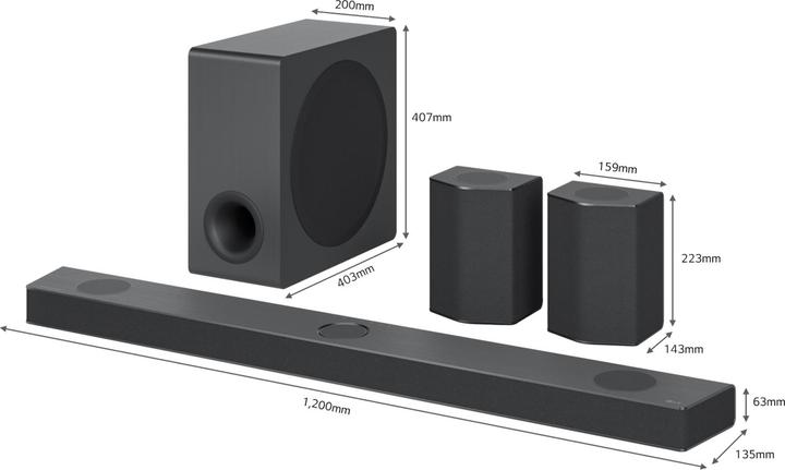 Actual product image LG DS95QR (810 W, 9.1.5 Channel)