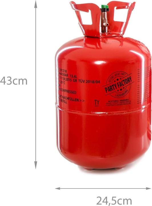 Image du produit Bouteille d'hélium