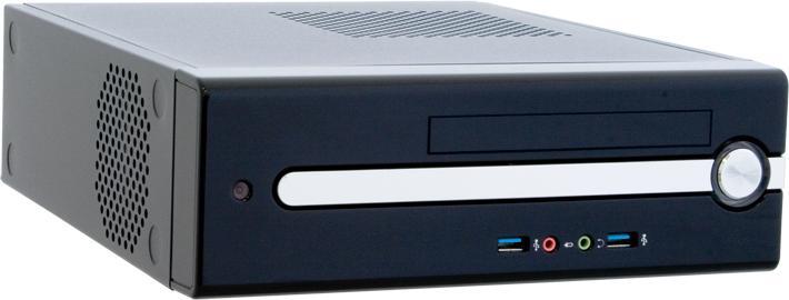 Actual product image Chieftec Mini-ITX housing FI-01B-U3, black (Mini-ITX)