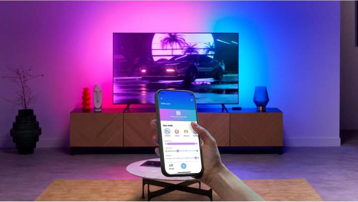 Actual product image WiZ Sync Box + Lightstrip 55 to 65 inch