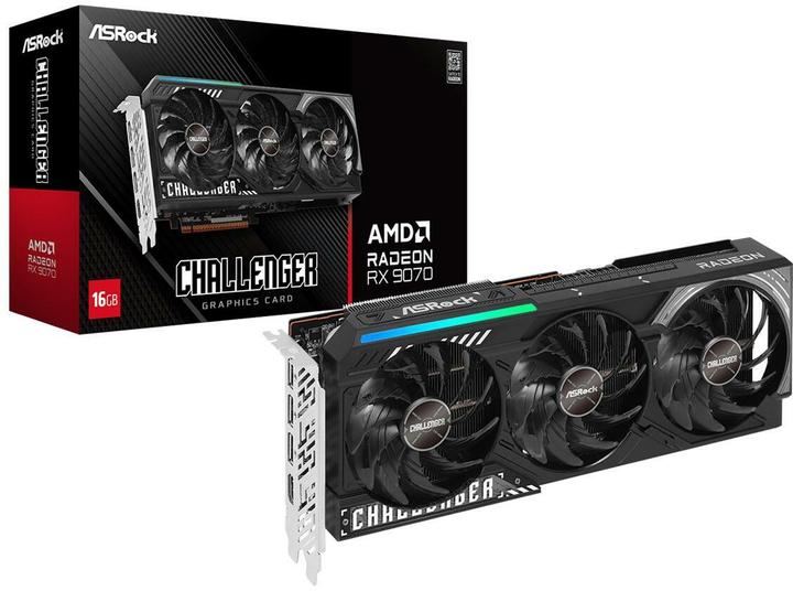 Produktbild AsRock Radeon RX 9070 Challenger (16 GB)