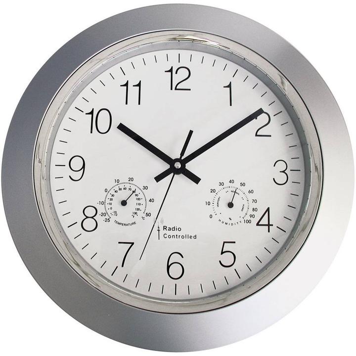 Produktbild EuroTime Funk Wanduhr 56004 34 cm x 5 c (34 cm)