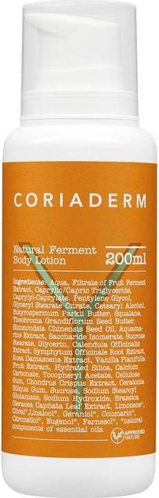 Coriaderm Natural Ferment Body Lotion (Körpercreme, 200 ml)